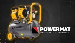 KOMPRESOR BEZOLEJOWY 24L SPRĘŻARKA 8 BAR 220l/min 230V SEPARATOR CICHY 59dB