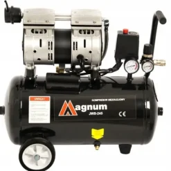 KOMPRESOR BEZOLEJOWY MAGNUM JWS 245 CICHY 24 L