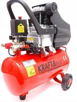KOMPRESOR OLEJOWY SPRĘŻARKA 24L 230V 8BAR 205L/MIN