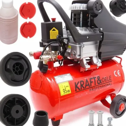 KOMPRESOR OLEJOWY SPRĘŻARKA 24L 230V 8BAR 205L/MIN