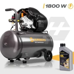 Kompresor sprężarka powietrzna olejowa 100l 8 bar Humberg HM-257