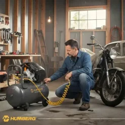 Kompresor sprężarka powietrzna olejowa 100l 8 bar Humberg HM-257