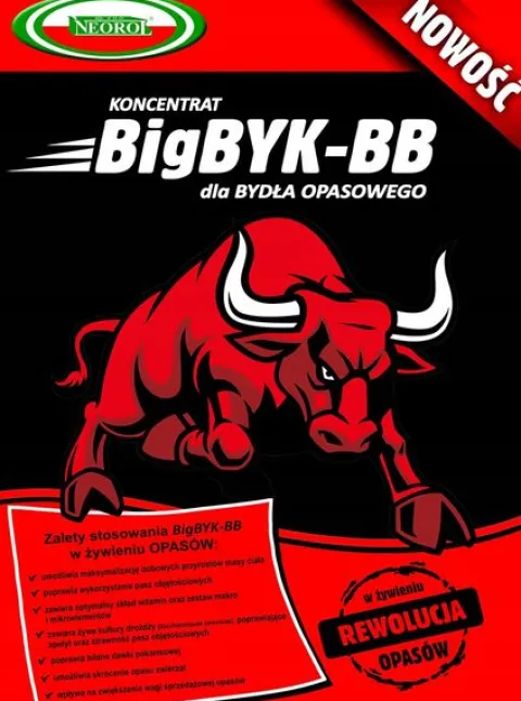 Koncentrat dla opasów byków Big Byk Neorol 25kg