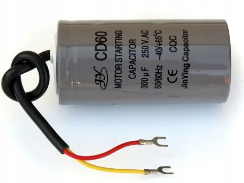 KONDENSATOR 300uF rozruchowy cewka do silnika elektrycznego kompresora