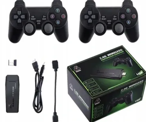 KONSOLA BEZPRZEWODOWA GRA RETRO +2 PADY 20000 GIER prezenty dla dzieci 64G