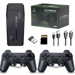 Konsola gra telewizyjna MINI TV retro HDMI bezprzewodowa 2x PAD 22073 gier