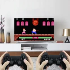 Konsola gra telewizyjna MINI TV retro HDMI bezprzewodowa 2x PAD 22073 gier