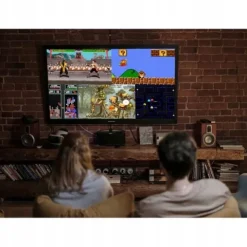 Konsola gra telewizyjna MINI TV retro HDMI bezprzewodowa 2x PAD 22073 gier
