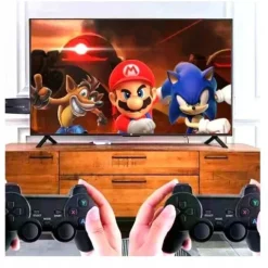 Konsola gra telewizyjna MINI TV retro HDMI bezprzewodowa 2x PAD 22073 gier