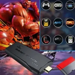 KONSOLA HDMI GAME BOX EMULATOR TV + 2 KONTROLERY POD TELEWIZOR DLA DZIECI