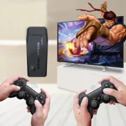 KONSOLA HDMI GAME BOX EMULATOR TV + 2 KONTROLERY POD TELEWIZOR DLA DZIECI