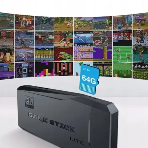 KONSOLA HDMI GAME BOX EMULATOR TV + 2 KONTROLERY POD TELEWIZOR DLA DZIECI