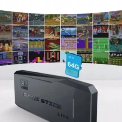 KONSOLA HDMI GAME BOX EMULATOR TV + 2 KONTROLERY POD TELEWIZOR DLA DZIECI