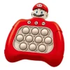 KONSOLA POP IT SUPER MARIO GRA ELEKTRONICZNA ANTYSTRESOWA 30 POZIOMÓW
