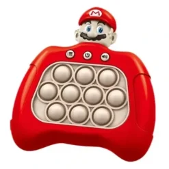 KONSOLA POP IT SUPER MARIO GRA ELEKTRONICZNA ANTYSTRESOWA 30 POZIOMÓW