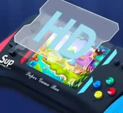 KONSOLA PRZENOŚNA DO GIER RETRO 500 GIER TV + PAD DO GRY WE 2