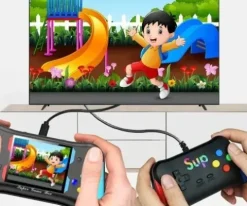 KONSOLA PRZENOŚNA DO GIER RETRO 500 GIER TV + PAD DO GRY WE 2