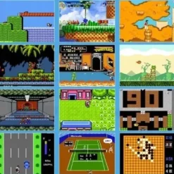 KONSOLA RETRO GRA TELEWIZYJNA 620 GIER AV 2 PADY PEGASUS