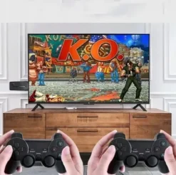 KONSOLA RETRO GRA TELEWIZYJNA BEZPRZEWODOWE 2 PADY 20000+ GIER EMULATOR