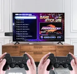 KONSOLA RETRO TV GRA TELEWIZYJNA EMULATOR BEZPRZEWODOWE PADY