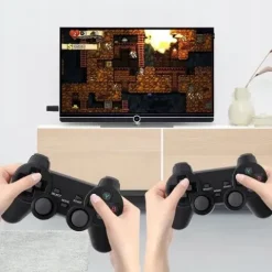 KONSOLA RETRO TV GRA TELEWIZYJNA EMULATOR BEZPRZEWODOWE PADY