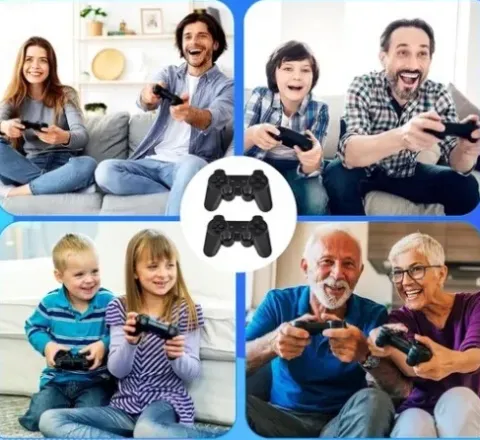 KONSOLA RETRO TV GRA TELEWIZYJNA EMULATOR BEZPRZEWODOWE PADY