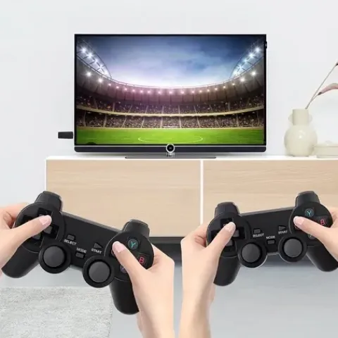 KONSOLA RETRO TV GRA TELEWIZYJNA EMULATOR BEZPRZEWODOWE PADY