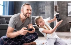 KONTROLER DO PS4 PAD DOUBLESCHOCK WIBRACJE CZARNY DUALSHOCK