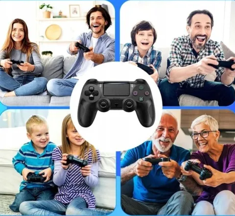 KONTROLER DO PS4 PAD DOUBLESCHOCK WIBRACJE CZARNY DUALSHOCK
