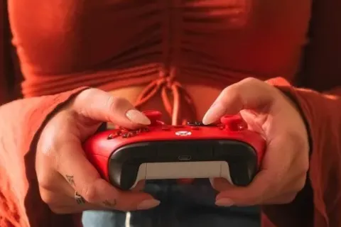 Kontroler MICROSOFT XBOX Series X/S Czerwony