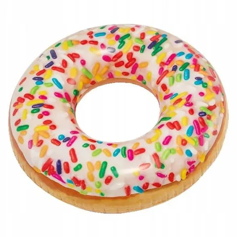 Koło dmuchane do pływania z łatką Donut Intex 99cm