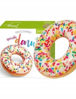 Koło dmuchane do pływania z łatką Donut Intex 99cm