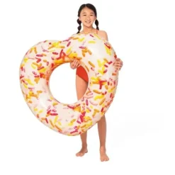 Koło do pływania donut serce INTEX 56253