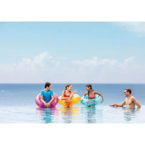 Koło do pływania pomarańczowe 76 cm INTEX 59260