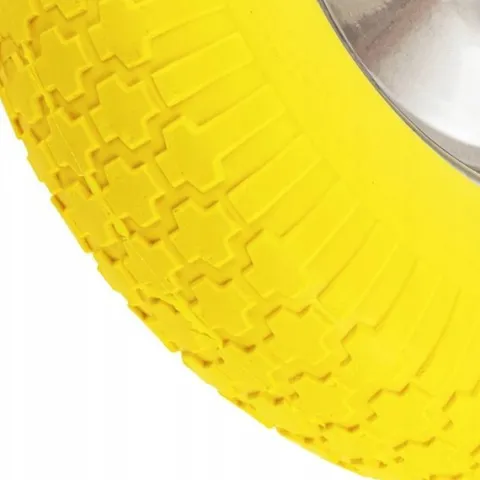 KOŁO KÓŁKO BEZDĘTKOWE DO WÓZKA TACZKI 40cm 4.80/4.00-8 PEŁNE PU