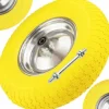 KOŁO KÓŁKO BEZDĘTKOWE DO WÓZKA TACZKI 40cm 4.80/4.00-8 PEŁNE PU