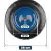 KOŁO KÓŁKO DO TACZKI TACZEK 4.00-8 400-8 400x8 4PR MOCNE Z DĘTKĄ