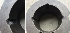 Koło koła pasowe szajba przekładnia 2x17 mm 2HB | fi 140 mm | otwór z listy