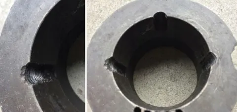 Koło koła pasowe szajba przekładnia 2x17 mm 2HB | fi 140 mm | otwór z listy
