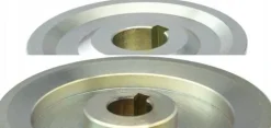 Koło koła pasowe szajba przekładnia 2x17 mm 2HB | fi 140 mm | otwór z listy