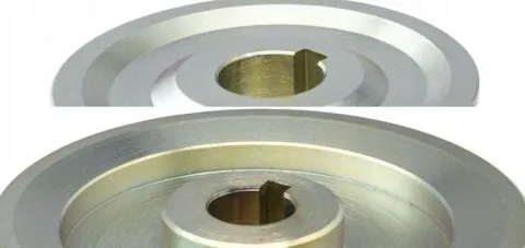 Koło koła pasowe szajba przekładnia 2x17 mm 2HB | fi 140 mm | otwór z listy