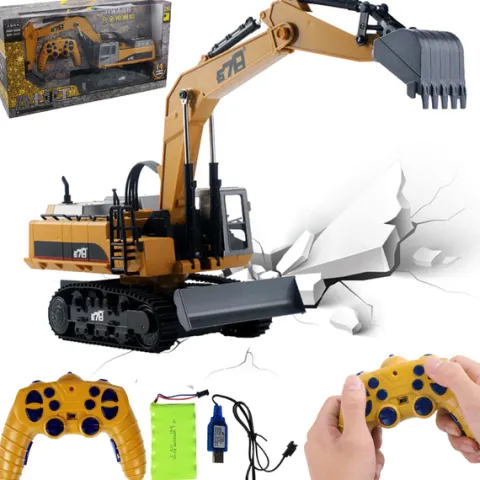 Koparka Zdalnie Sterowana 2.4G R/C Światła