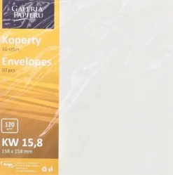 KOPERTA 15,8X15,8 MILENIUM BIAŁY P. 120G/M2 (10)