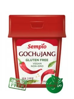Koreańska pasta gochujang bezglutenowa wegańska gluten free bez gmo do tteokpokki sempio 250g
