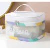 Kosmetyczka rozkładana WASHBAG kuferek krem KS75