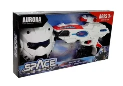 Kosmiczny Pistolet Laserowy z Maską Space