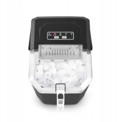 Kostkarka do lodu 12kg/24h Kitchencook CUBEO BLACK 2 wielkości kostek