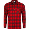 KOSZULA FLANELOWA CASUAL W KRATE MĘSKA 100% BAWEŁNA r. L