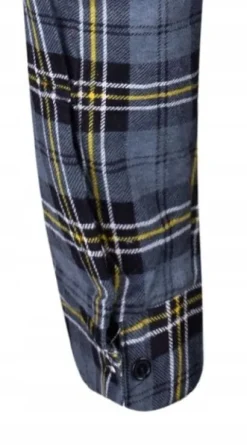 KOSZULA FLANELOWA CASUAL W KRATE MĘSKA 100% BAWEŁNA r. XXL
