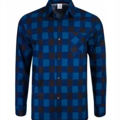 KOSZULA FLANELOWA CASUAL W KRATE MĘSKA 100% BAWEŁNA r. XL